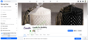 Brightening Candle For Nobility’s Facebook Growth